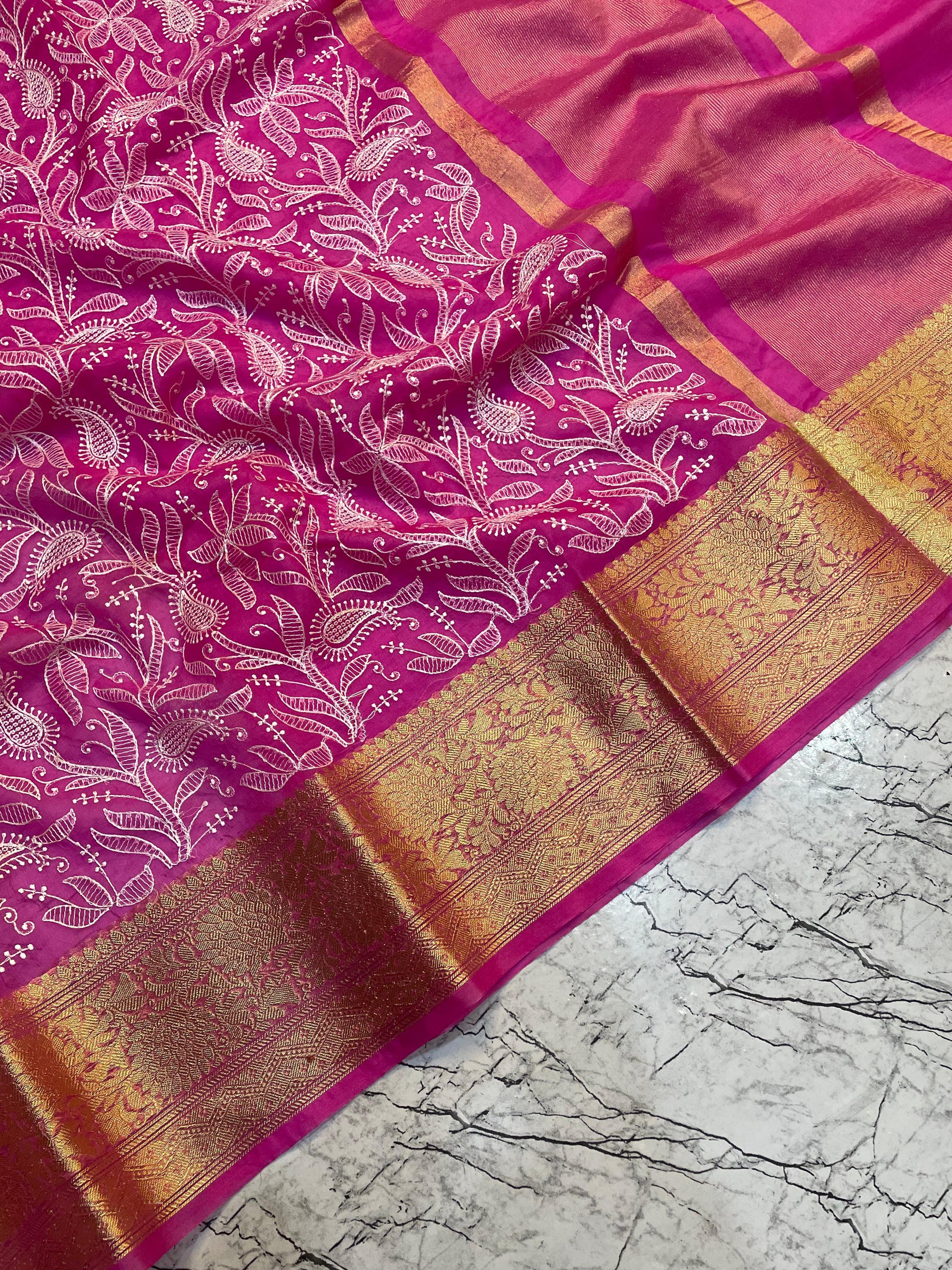 Kora Organza Saree