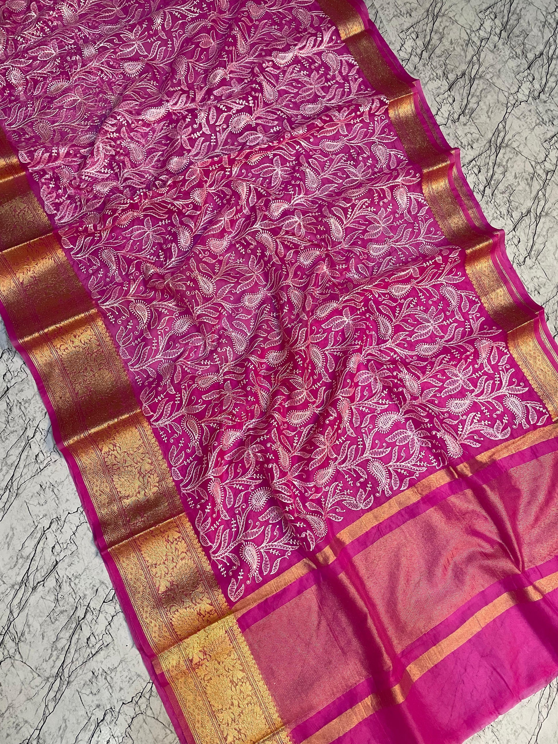 Kora Organza Saree