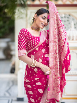 Banarasi Georgette Saree