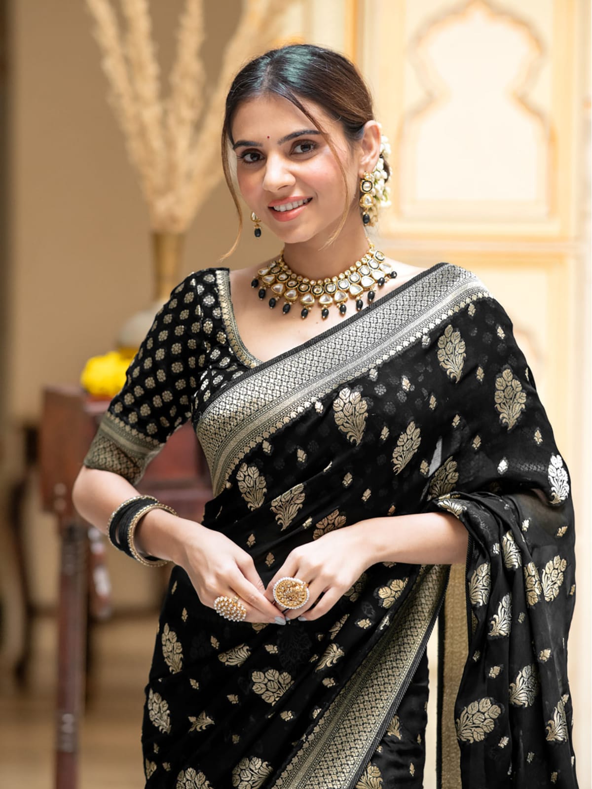 Banarasi Georgette Saree