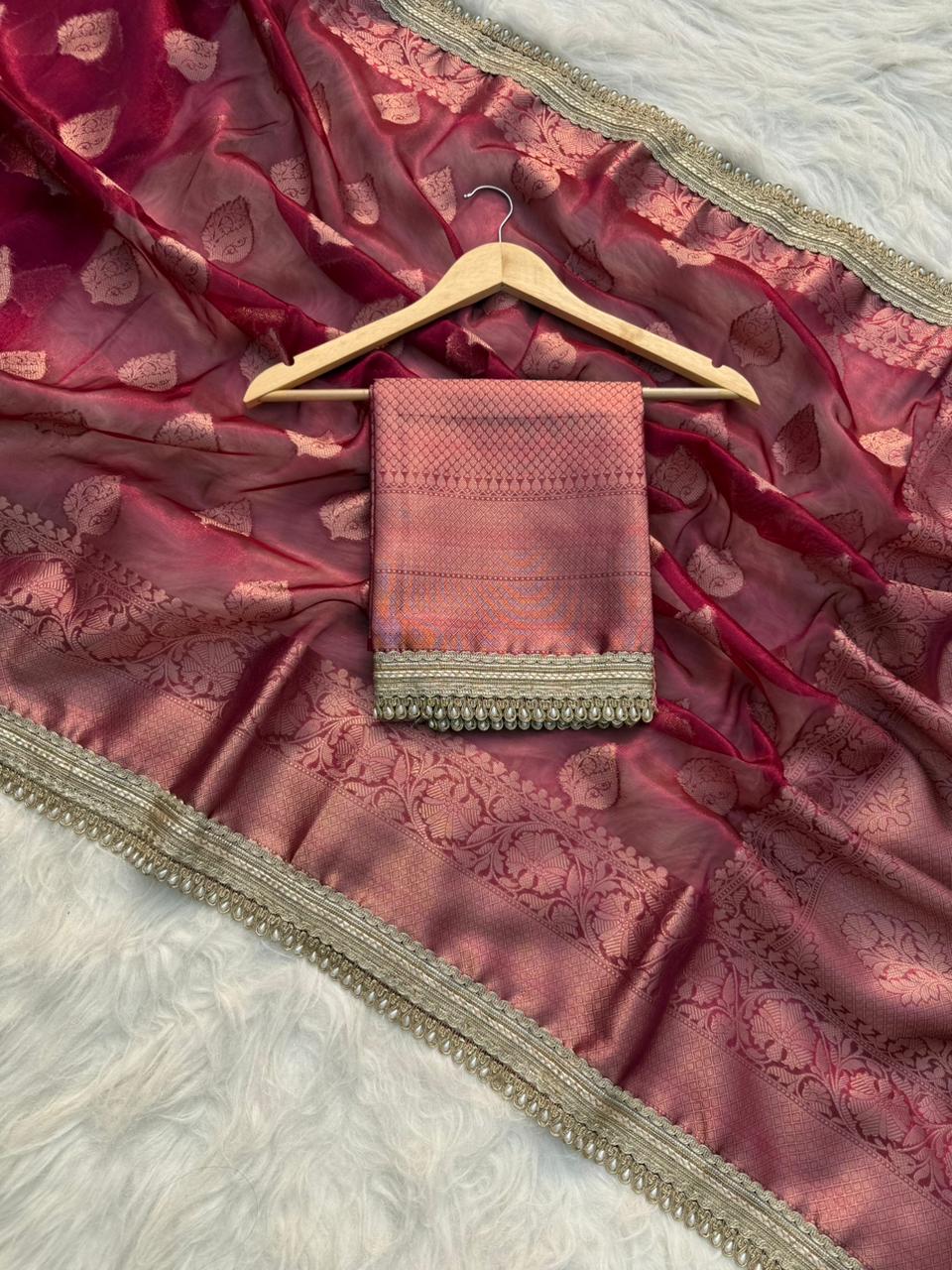 Tissue Saree