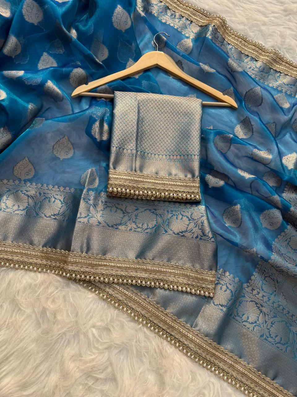 Tissue Saree