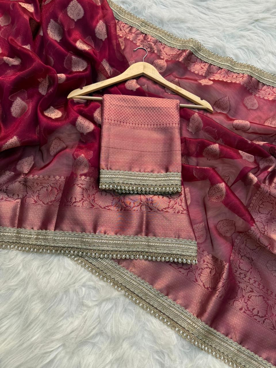 Tissue Saree