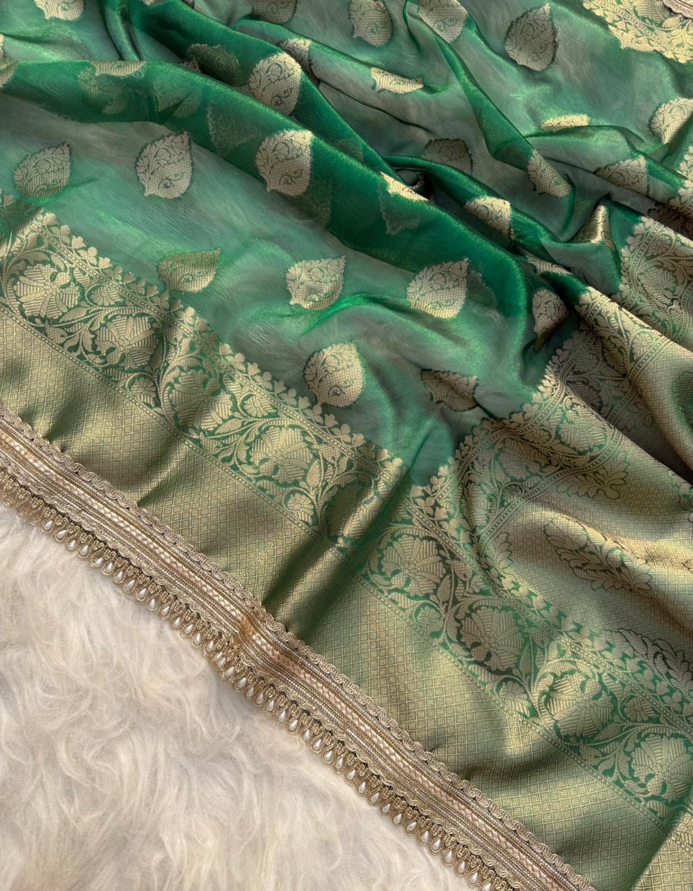 Tissue Saree
