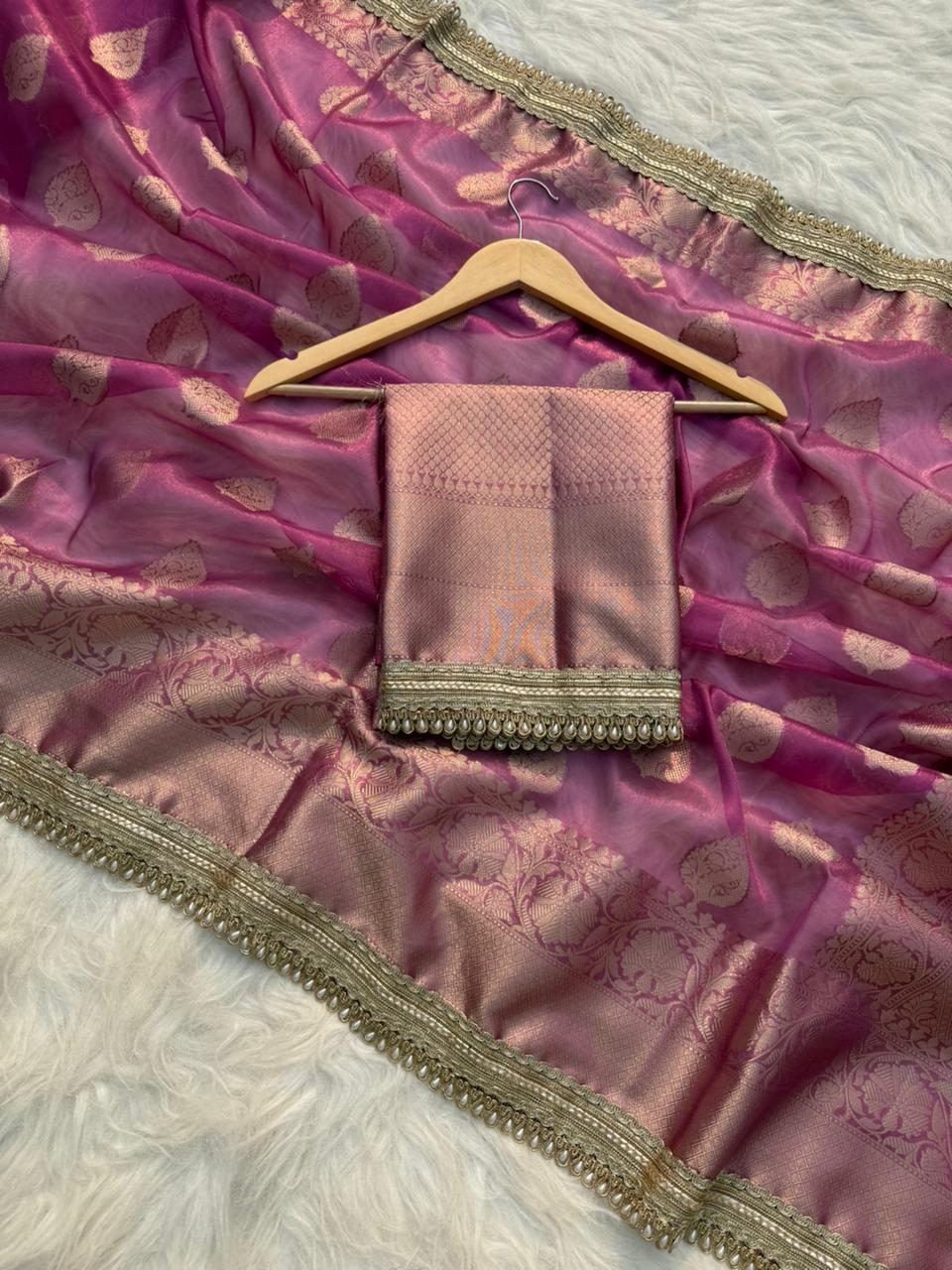 Tissue Saree