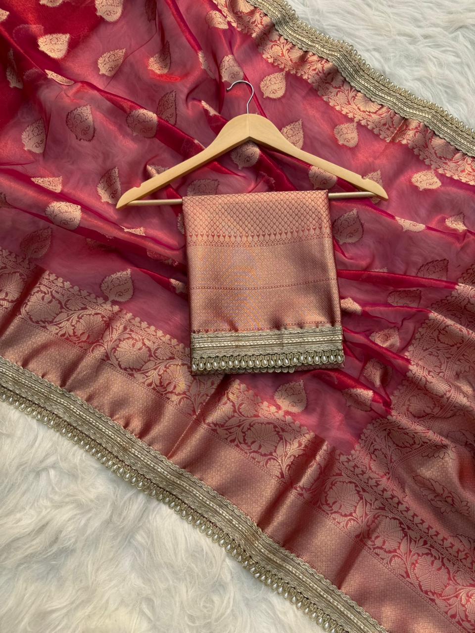 Tissue Saree