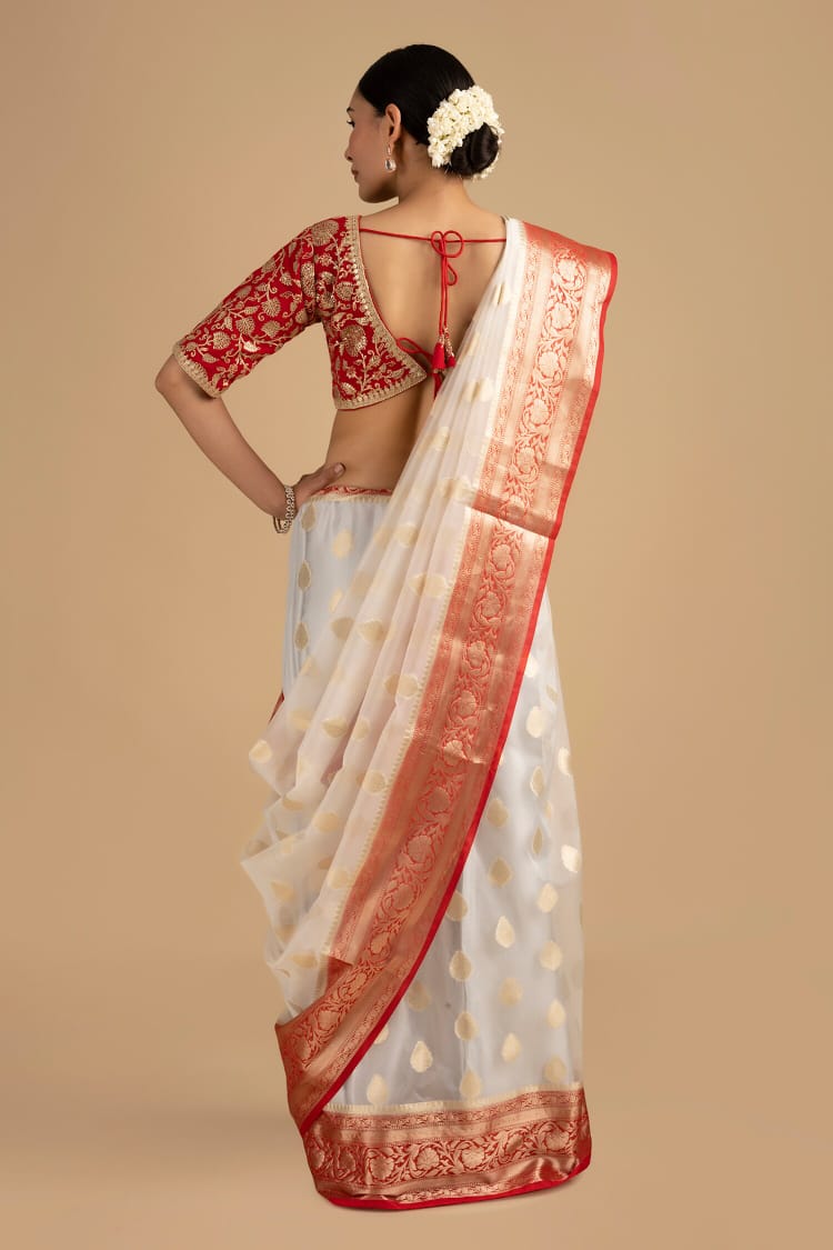 Kora Organza Saree