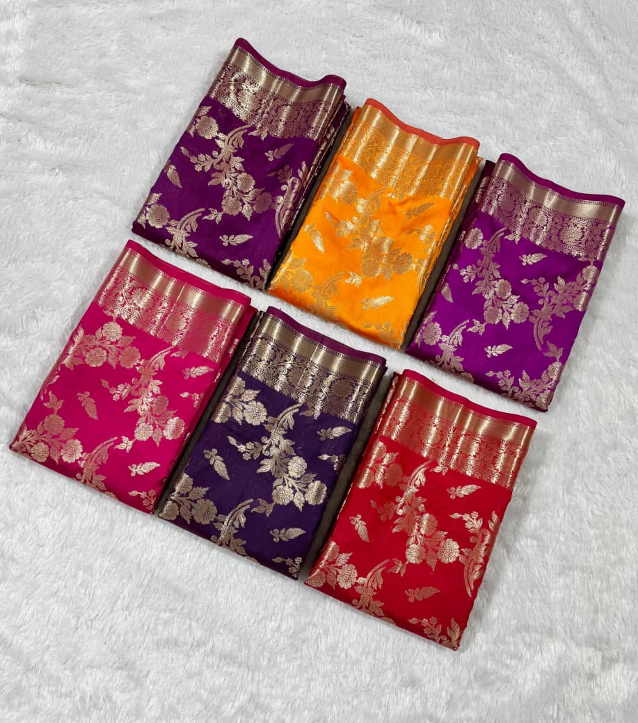 Banarasi Katan Soft Silk Saree