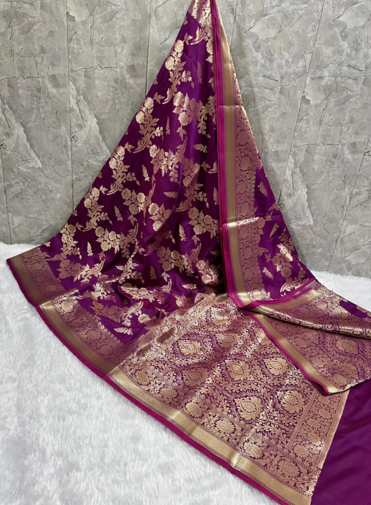 Banarasi Katan Soft Silk Saree
