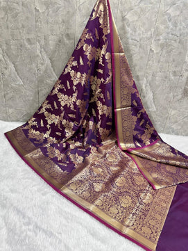 Banarasi Katan Soft Silk Saree