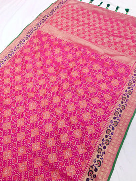 Banarasi Semi Katan Silk Saree