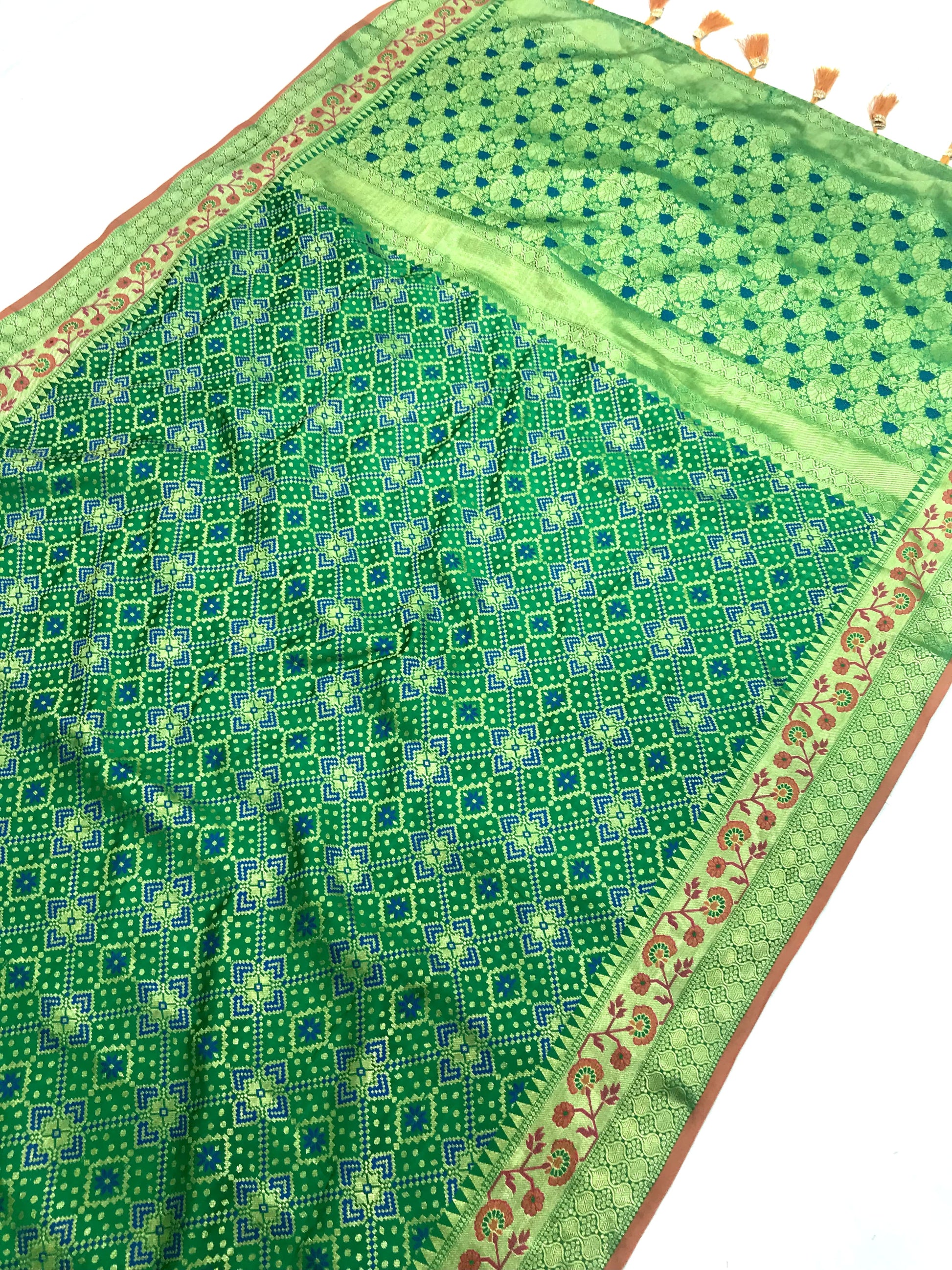 Banarasi Semi Katan Silk Saree