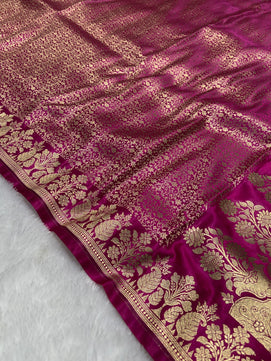 Brocade Mashru Katan Silk Saree