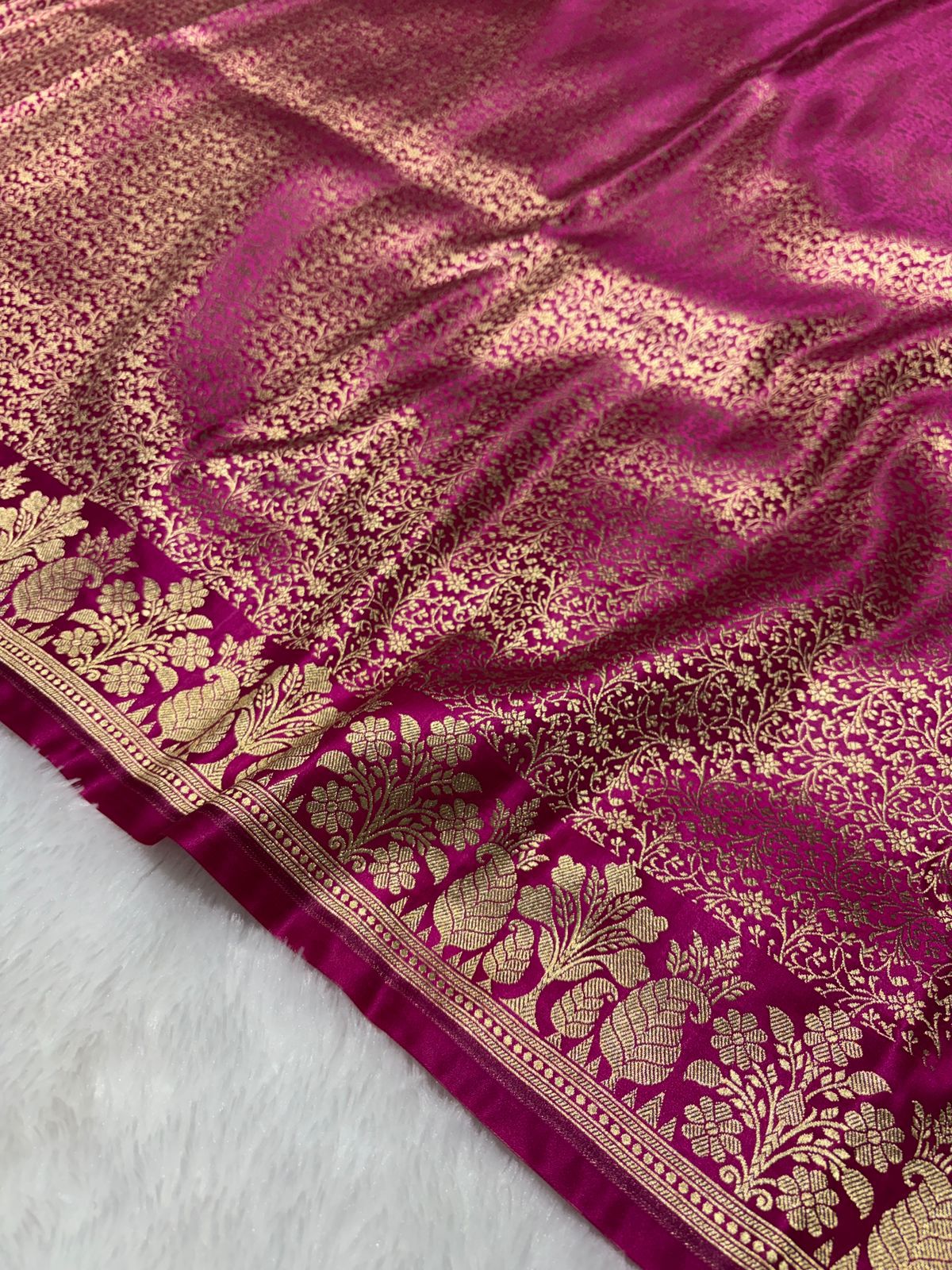 Brocade Mashru Katan Silk Saree