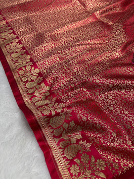 Brocade Mashru Katan Silk Saree