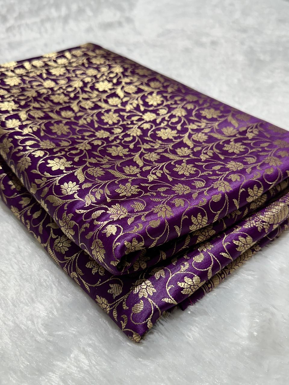 Brocade Mashru Katan Silk Saree