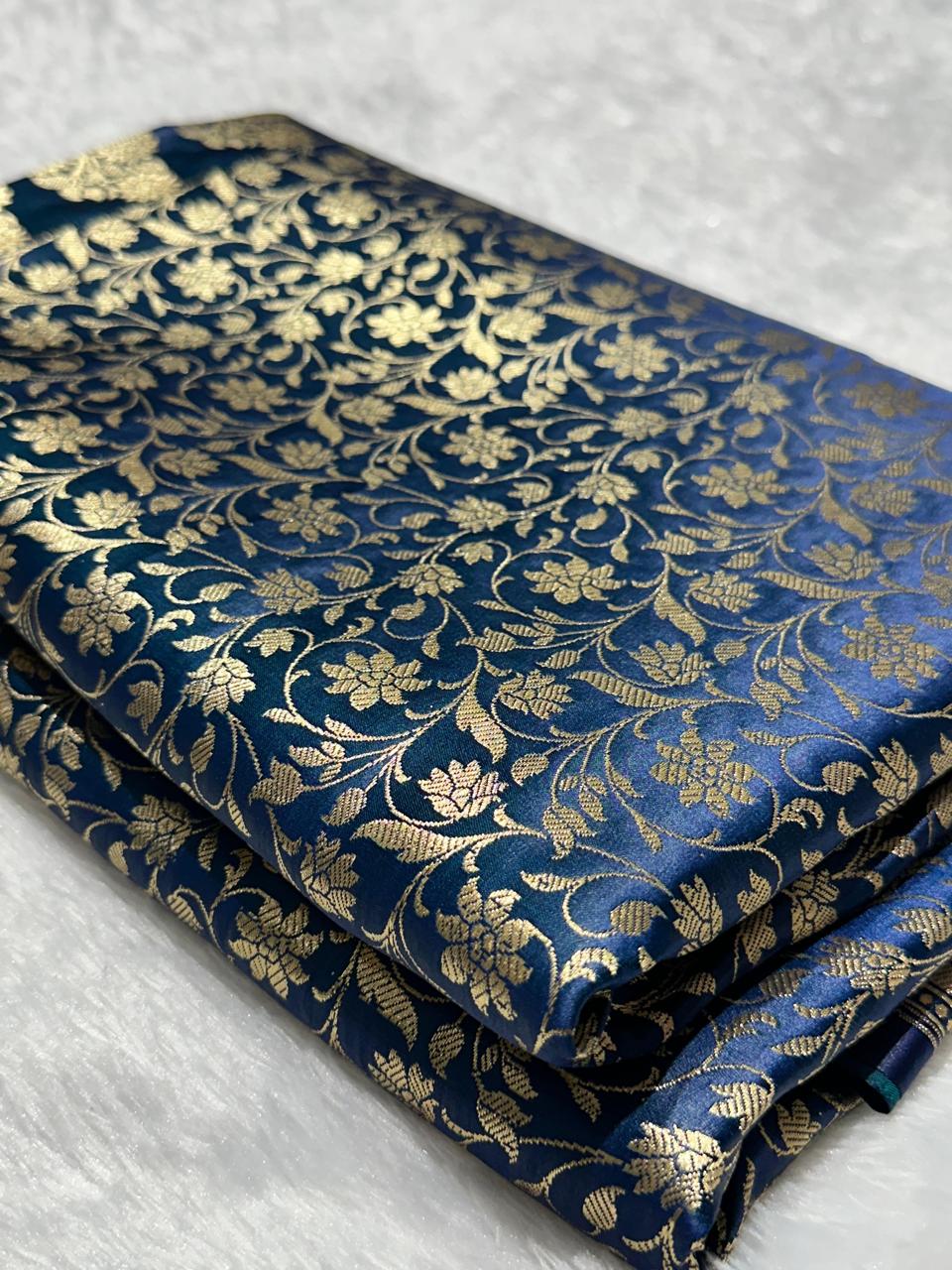 Brocade Mashru Katan Silk Saree