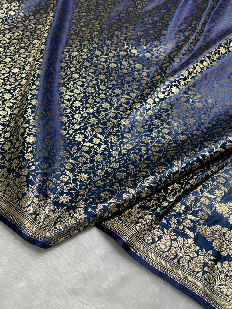 Brocade Mashru Katan Silk Saree