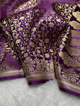 Brocade Mashru Katan Silk Saree