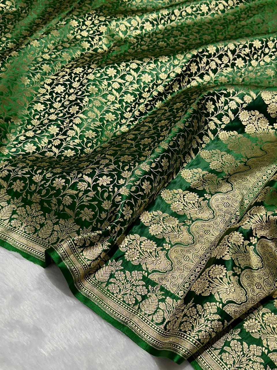 Brocade Mashru Katan Silk Saree