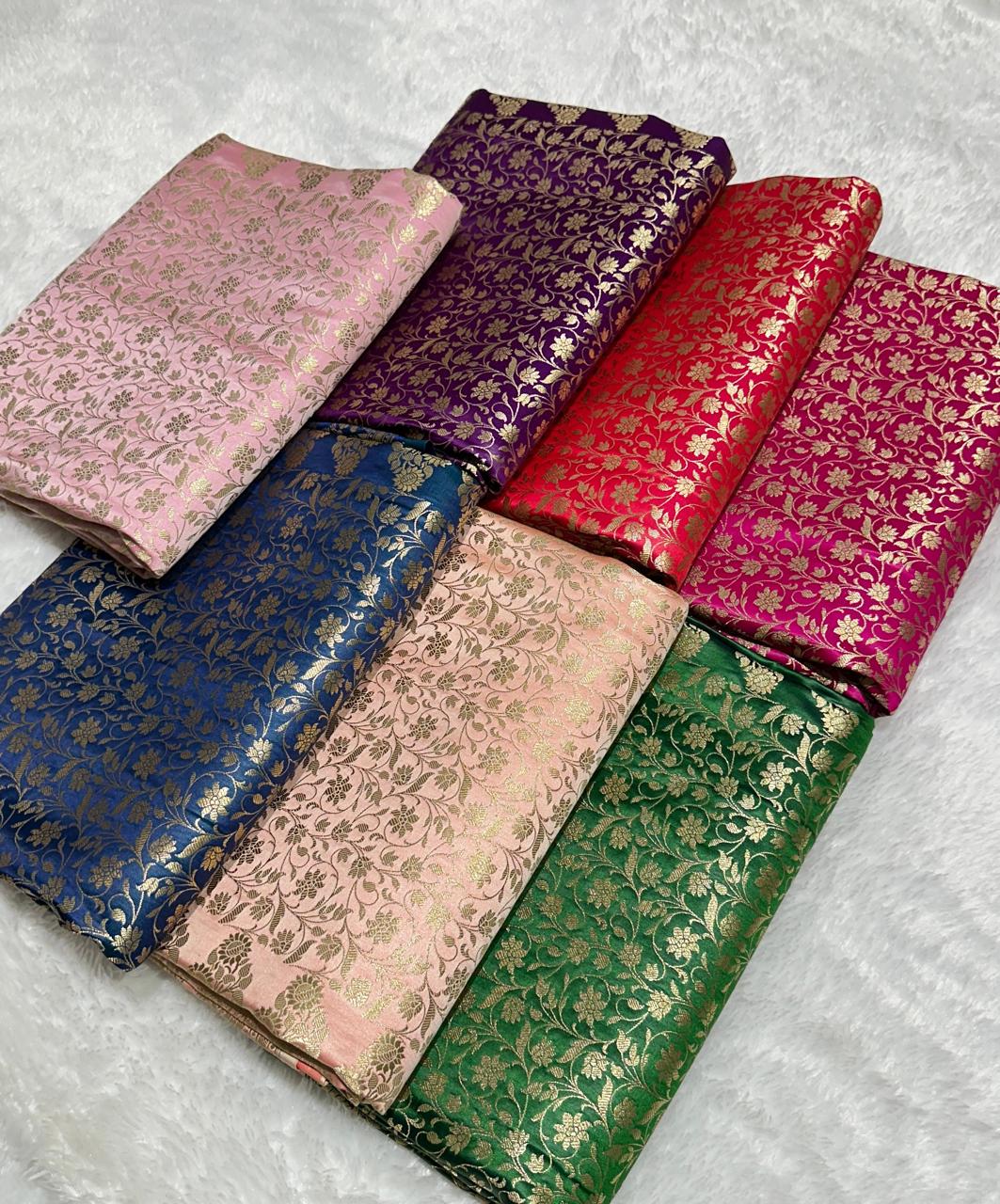 Brocade Mashru Katan Silk Saree