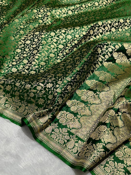 Brocade Mashru Katan Silk Saree
