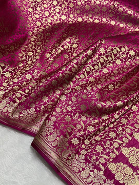 Brocade Mashru Katan Silk Saree