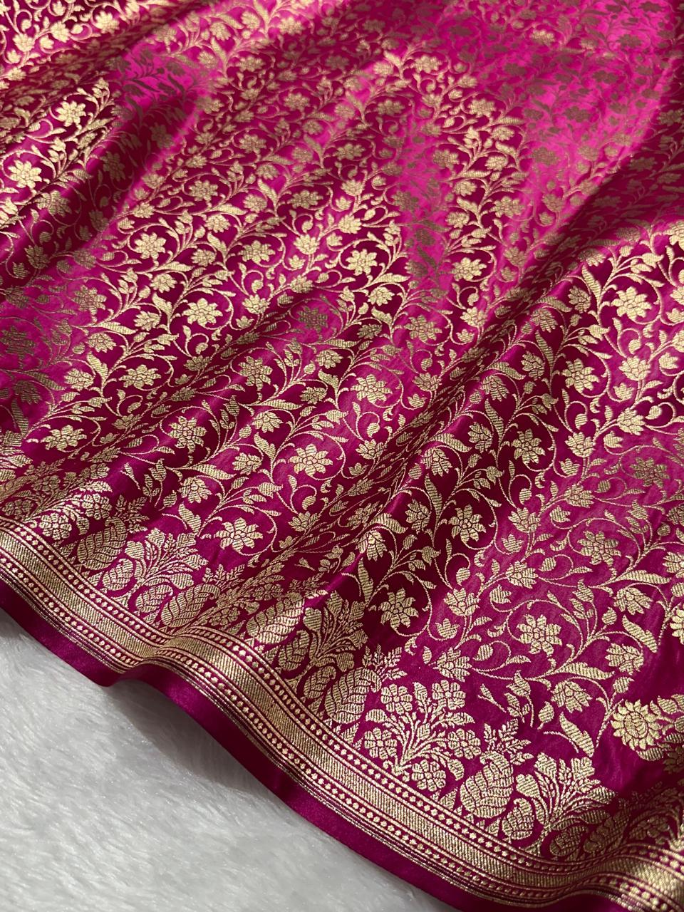 Brocade Mashru Katan Silk Saree