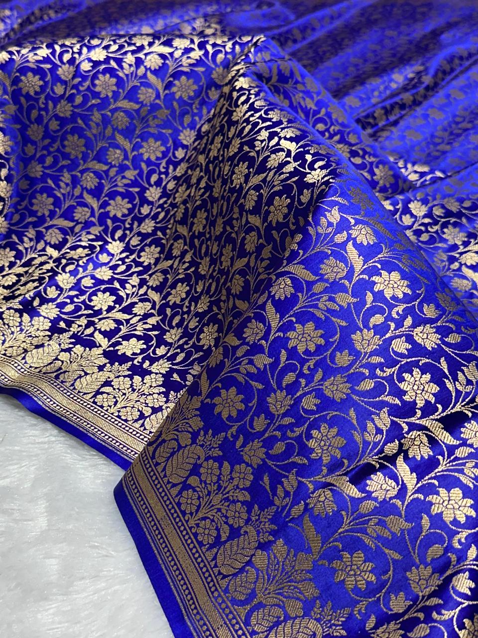 Brocade Mashru Katan Silk Saree