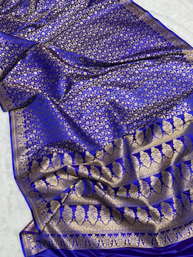 Brocade Mashru Katan Silk Saree