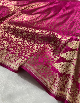 Brocade Mashru Katan Silk Saree