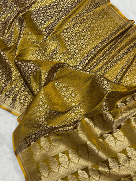 Brocade Mashru Katan Silk Saree