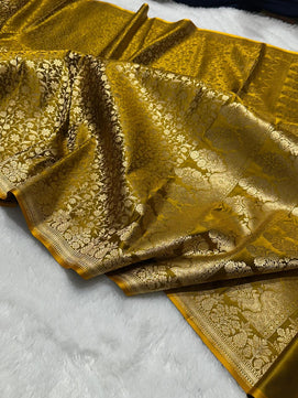 Brocade Mashru Katan Silk Saree