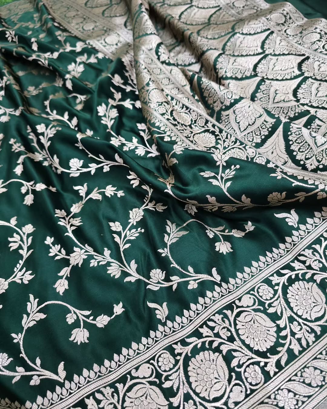 Mashru Katan Silk Saree