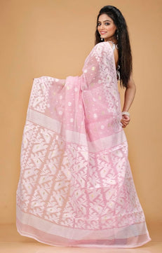Exclusive Soft Dhakai Jamdani Saree