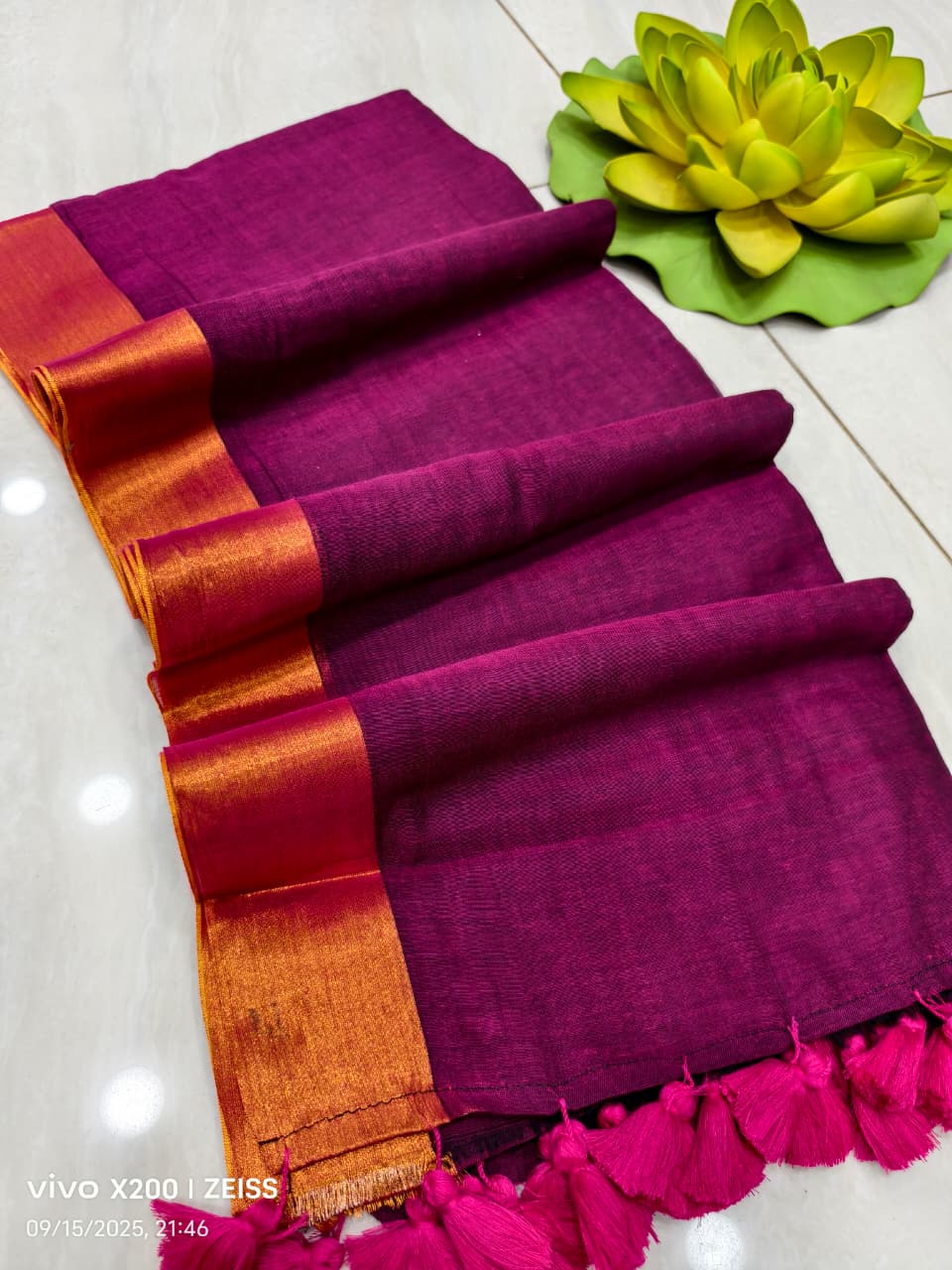 Mahapar Mulmul Cotton Saree