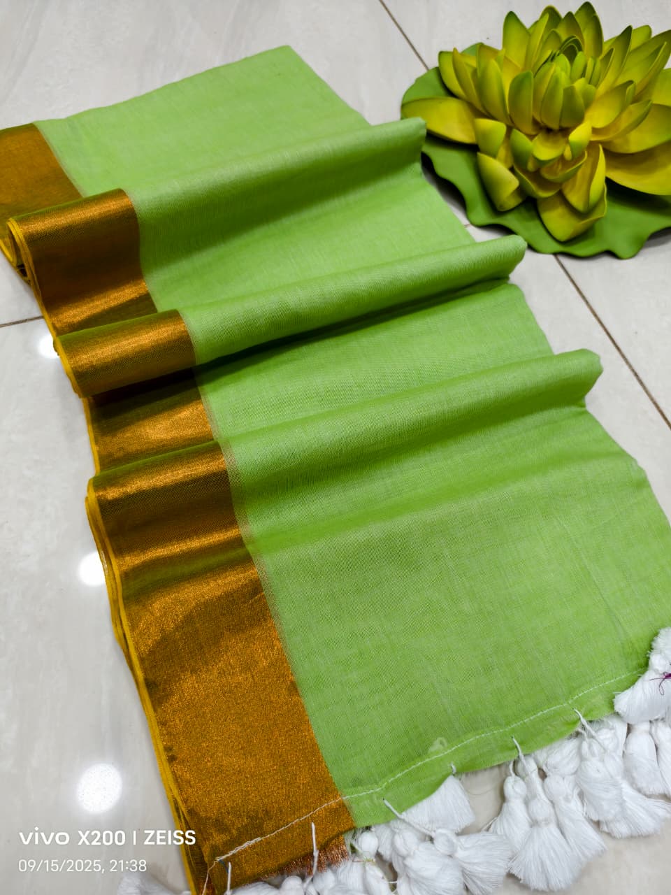 Mahapar Mulmul Cotton Saree