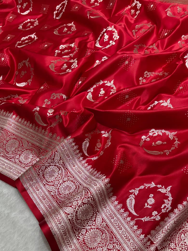 Mashru Katan Silk Saree
