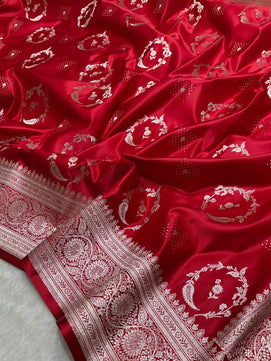 Mashru Katan Silk Saree