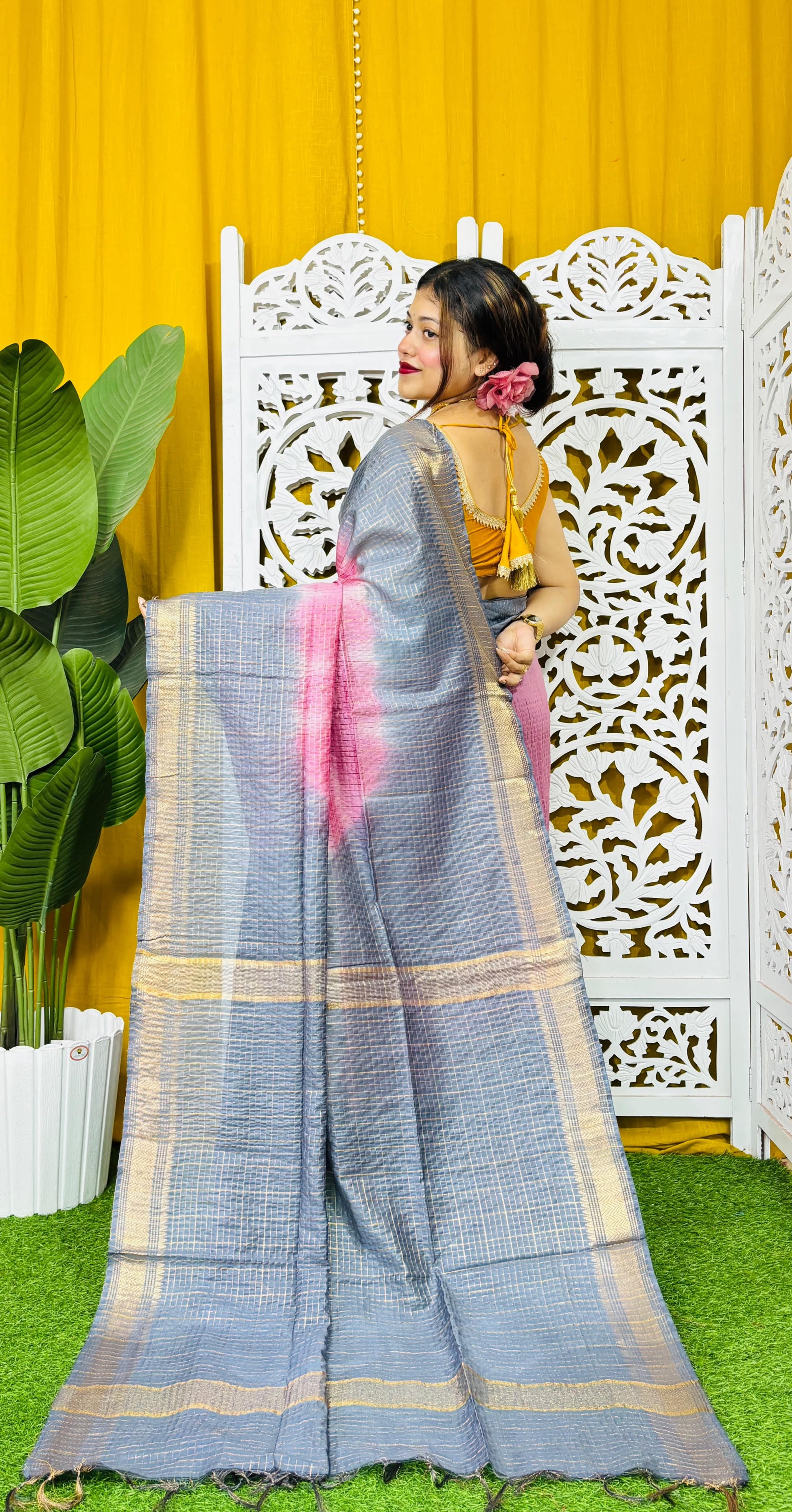 Mangalagiri Kota Silk Saree