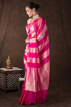 Tissue Crush and Organza Saree