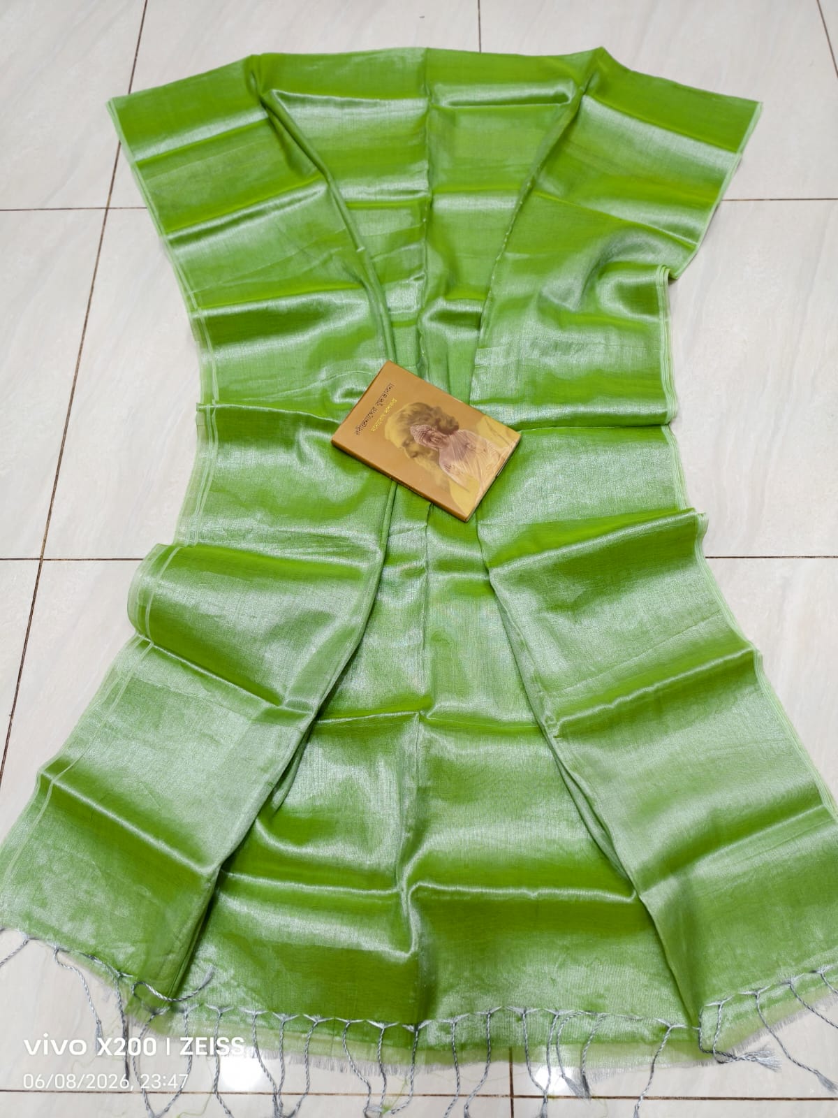 Tissue Cotton Saree