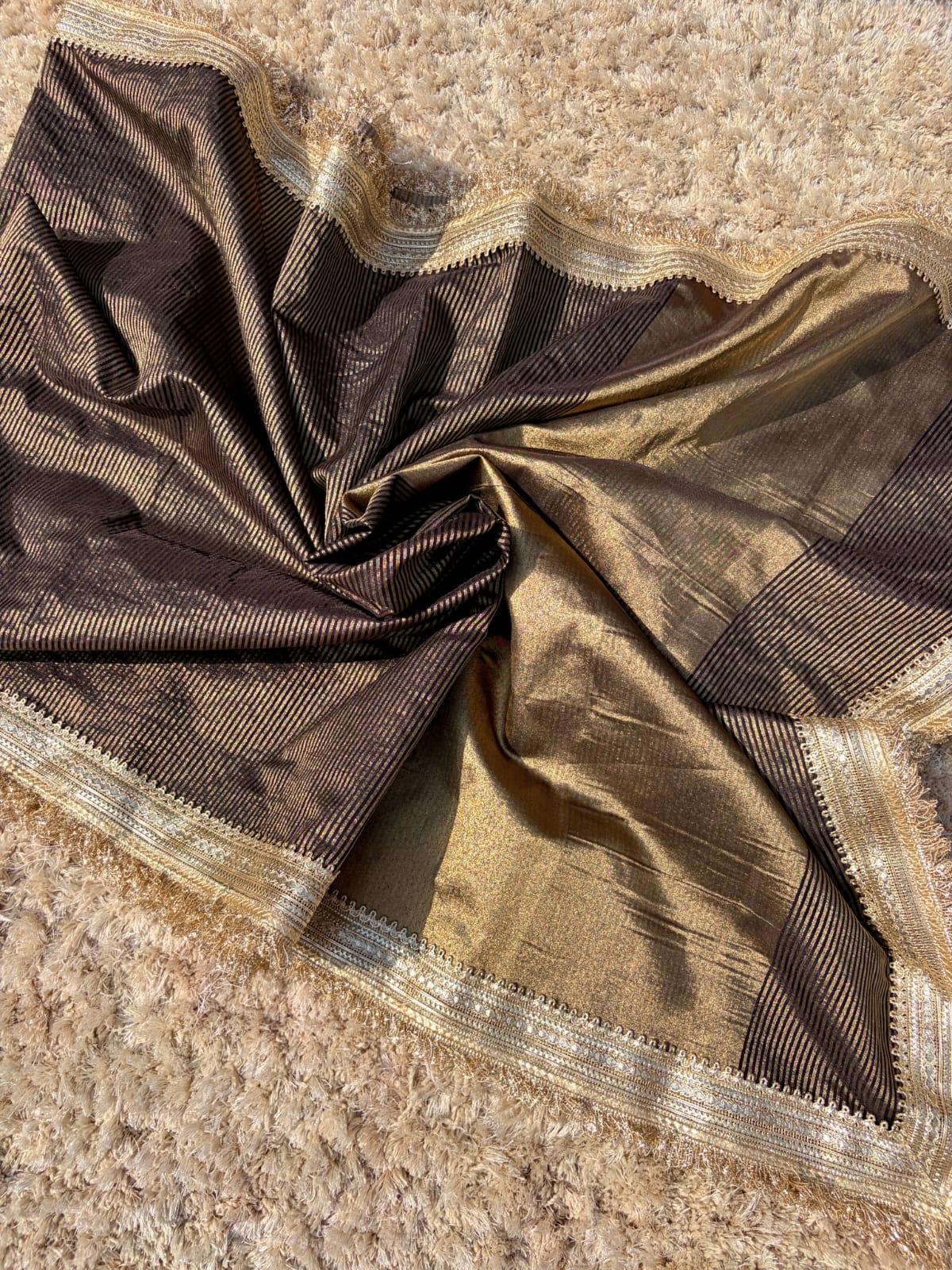 Banarasi Premium Dupion Tissue Saree