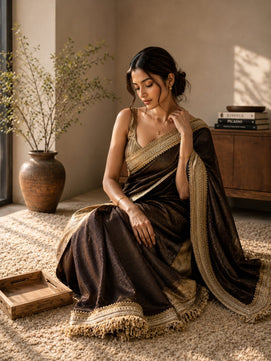 Banarasi Premium Dupion Tissue Saree