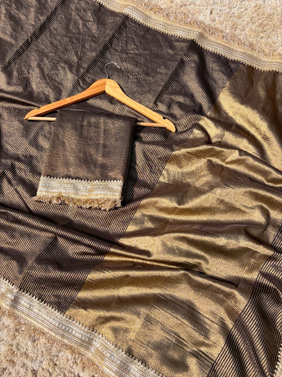 Banarasi Premium Dupion Tissue Saree