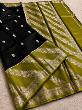 Raw Mango Premium Katan Silk Saree