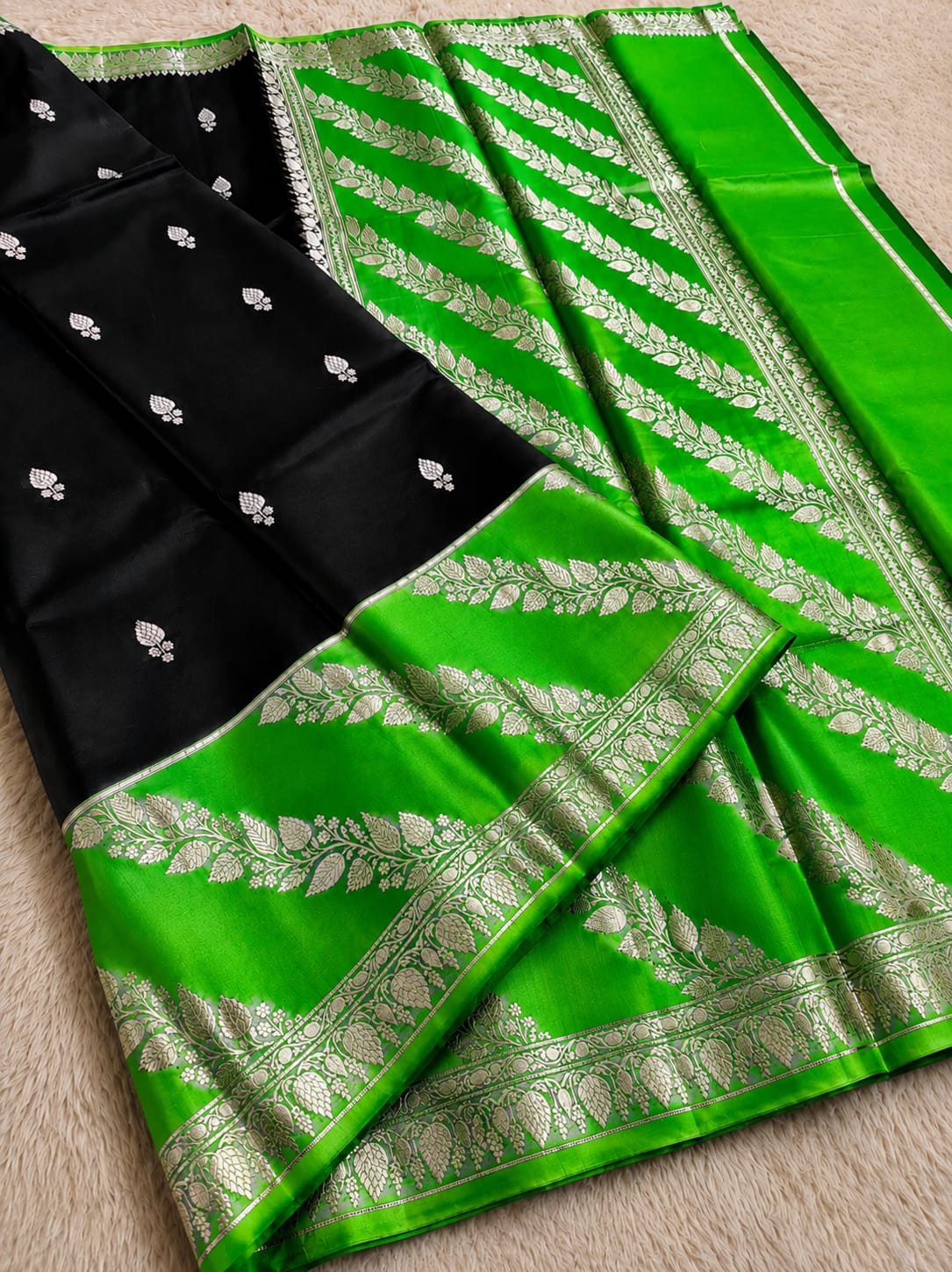 Raw Mango Premium Katan Silk Saree