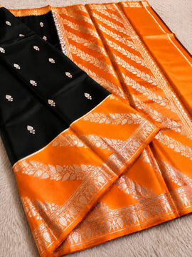 Raw Mango Premium Katan Silk Saree