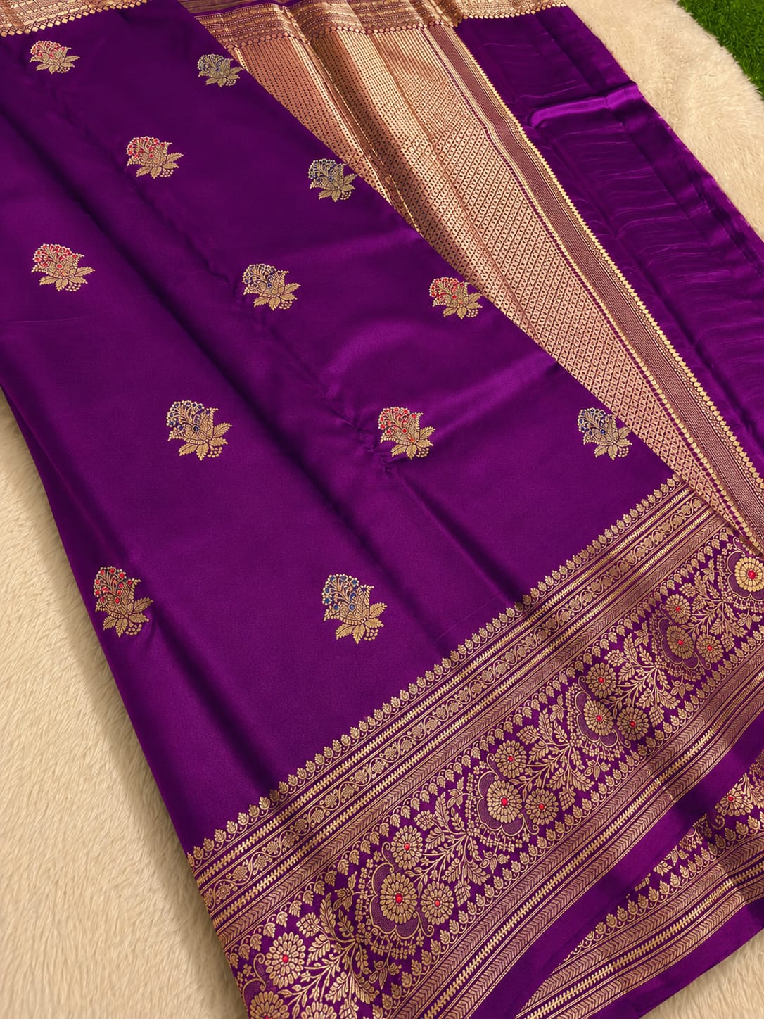 Raw Mango Premium Katan Silk Saree