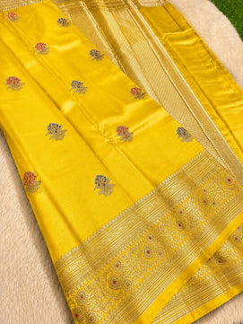 Raw Mango Premium Katan Silk Saree
